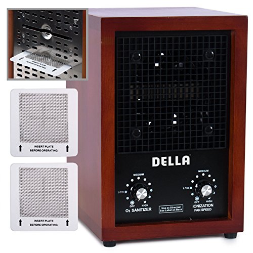 DELLA© Ionic Air Purifier Ozone Ionizer Cleaner Fresh Clean Living Home