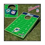 Miami Dolphins Cornhole Board Bean Bag Toss Game Baggo