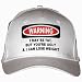 I MAY BE FAT, BUT YOU'RE UGLY & I CAN LOSE WEIGHT White Hat / Baseball Cap