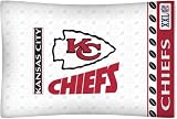 Best Quality Micro Fiber Pillow Case - Kansas City Chiefs NFL /Color White Size Stan