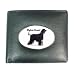 Afghan Hound Black Wallet Billfold