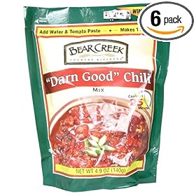Bear Creek Darn Good Chili, 4.9-Ounces (Pack of 6)