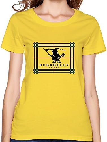Slim Fit Tees For Women/Yellow T Shirt