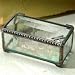 Decorative Dragonfly Iridized Glass Keepsake/Storage/Jewelry Box - great for trinkets and memories - Hinged - 3