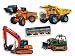 Construction Vehicle Cutouts 16" (4 count)