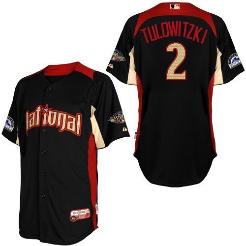 National League Authentic Troy Tulowitzki 2011 All-Star BP Jersey