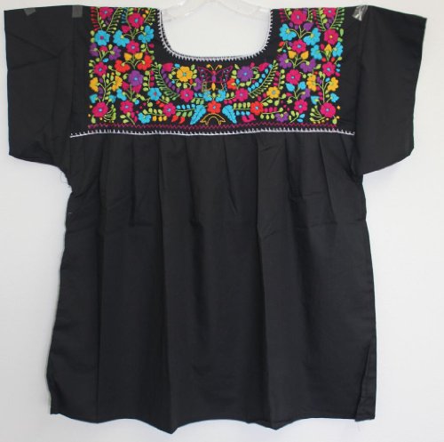 Liliana Cruz Plus Size 2 XL Embroidered Mexican Peasant Blouse
