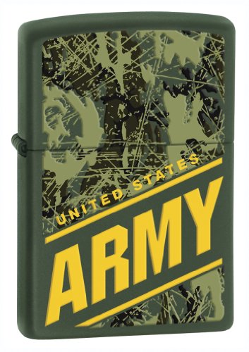 Zippo Military Green Pocket Lighter