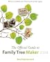 The Official Guide to Family Tree Maker