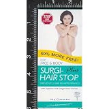 HAIRSTOP, Hair Remover, for, YOUR, BODY, LEGS, BIKINI AREA, Underarms, FACE , 2 , boxes, of, Hair Stop Plus, gently creams away hair in 8 to 10 minutes, Since 1957, SURGI-CREAM has provided complete satisfaction and effectiveness to millions of customers. Extra Gentle, Order Controlled Kit contains: Underarm Cream Depilatory 42g/1.5oz Finishing Balm 14g/0.5oz, UPC074764925275