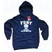 FDNY HOODIE, Officially Licensed New York Fire Department Hooded Sweatshirt, Navy
