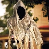 Life-size Hanging Faceless Specter Halloween Figure - Halloween Decorations and Decor - Grandin Road