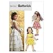 BUTTERICK PATTERNS B4967 Children's/Girls' Dress and Cummerbund, Size CDD (2-3-4-5)