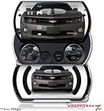 PSPgo Skin and Screen Protector Kit 2010 Chevy Camaro Cyber Gray - White St ....