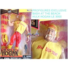 WWE EXCLUSIVE HULK HOGAN WRESTLING FIGURE LIMITED EDITION 3000