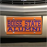 Boise State Broncos Orange Mirrored Alumni License Plate