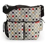Skip Hop Duo Deluxe Diaper Bag, Wave Dot