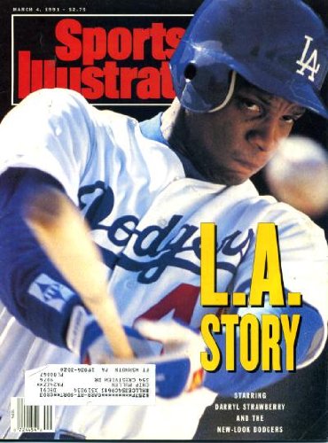 Sports Illustrated March 4 1991 Darryl Strawberry/LA Dodgers, Tommy Lasorda, Georgetown Hoyas, Fly So Free/Kentucky Derby, Dominique Wilkins/Atlanta Hawks, Hank Gathers