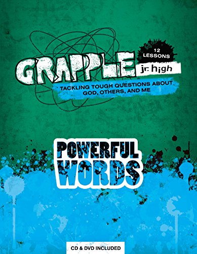 Grapple Jr. High: Powerful Words: 12 Lessons on Tackling Tough Questions About God, Others, and Me (Grapple JR. High 12 Lessons)