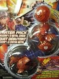 Bakugan Battle Brawlers Series 1 Starter Pack Pyrus Red Falconeer Skyress Translucent Mystery Marble