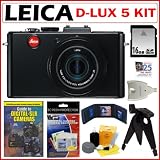 Leica D-Lux 5 Digital Camera with f/2-3.3 DC Vario-Summicron 24-90mm Lens + 16GB Accessory Kit