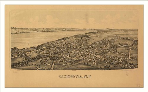 Historic Cazenovia, New York, c. 1890