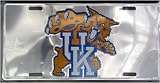 Kentucky Wildcats Chrome License Plate