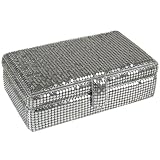 51qAh4ZtO6L. SL160  Wolf Designs 10222S An Evening Out Medium Silver Jewelry Box