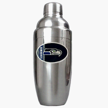 Seattle Seahawks Stainless 25 Ounce Steel Cocktail Shaker by Great American Products