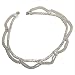 Ankle Jewelry Silver Anklet Bracelets Pair 10.5 inches (sanklt083b)