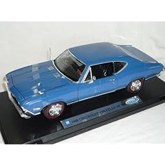 CHEVROLET CHEVY CHEVELLE SS396 SS 396 1968 BLAU 1/18 WELLY MODELLAUTO MODELL AUTO