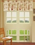 Greenland Home Antique Rose Valance, 84 by 21-Inch