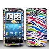 Electromaster(TM) Brand - Colorful Zebra Rubberized Design Crystal Hard Ski ....