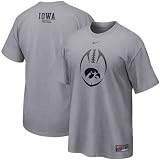 Iowa Hawkeyes Ash 2010 Team Issue T-shirt