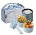 Zojirushi Mini Stainless Thermal Lunch Box, Metallic Blue