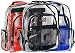 TrailMaker Clear PVC School Backpack/ Outdoor Backpack with Color Trim