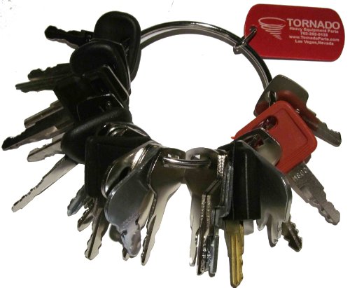 24 Keys Heavy Equipment / Construction Ignition Key Set