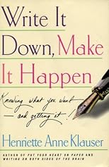 Write it Down, Make it Happen