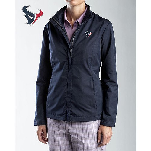 Cutter & Buck Houston Texans Women's Weather Tec Whidbey Jacket Medium