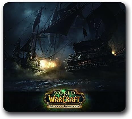 World Of Warcraft Neoprene Non-Slip Gaming Mouse Pad,10"*9" WOW WARCRAFT Water Resistant Rubber