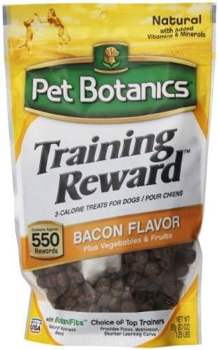 Pet Botanics Training Rewards Treats, Bacon, 20-Ounce by Cardinal Laboratories