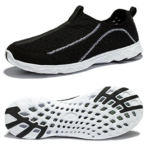 Viihahn Men's Breathable Mesh Waterproof Slip-On Quick Drying Aqua Water Shoes