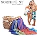 Northpoint Terry Cotton 2-Pack Beach Towel, 30 by 60-Inch