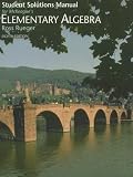 Student Solutions Manual for McKeagues Elementary Algebra, 8th
