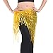 BellyLady Belly Dance Hip Scarf Shawl With Fringe Tribal Triangle Tassles Wrap