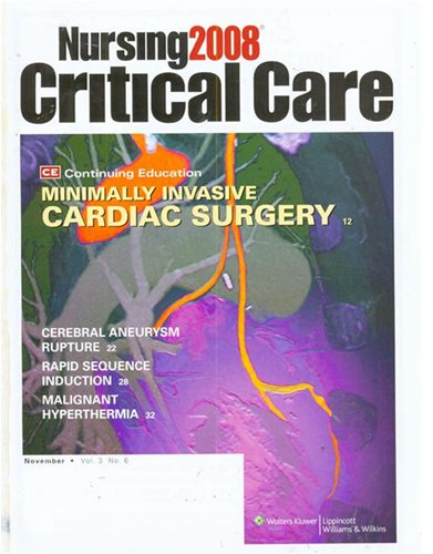 Nursing ... Critical Care