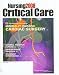Magazines : Nursing ... Critical Care