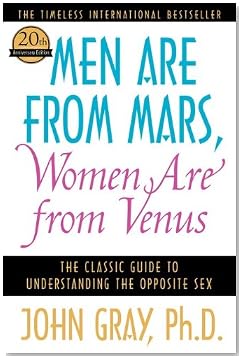 Men are from mars, women are from venus
