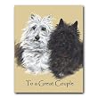 A Study in Contrast - Greeted Gift Enclosure Cards (set of 12)