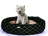 Eigenschaften Karlie  / Karlie SUPER DELUXE - LIEGEBETT,RUND - SCHWARZ,GESTEPPT,50CM